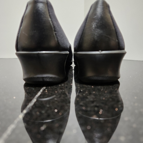 Ecco leather and cloth shoes - Picture 3 of 5